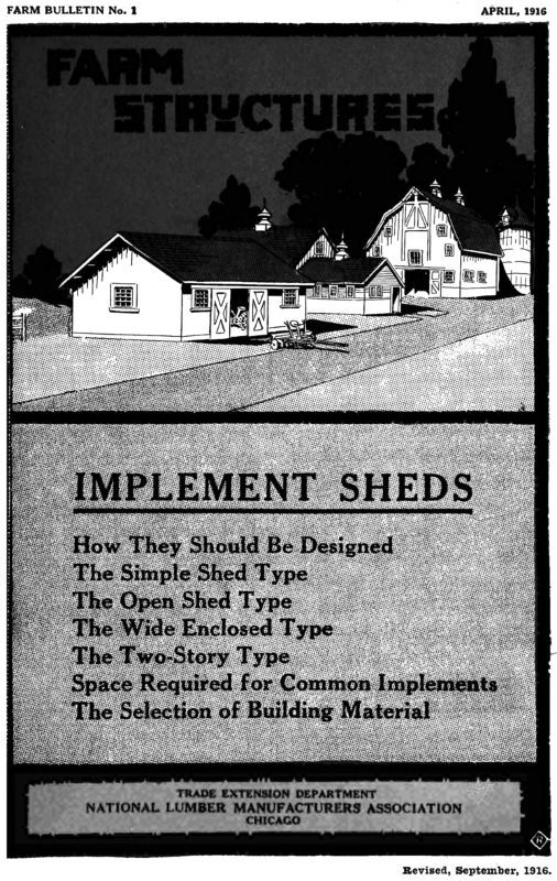 جلد کتاب Implement Sheds