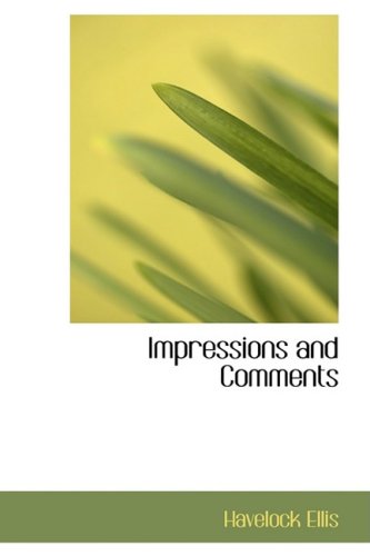 جلد کتاب Impressions and Comments