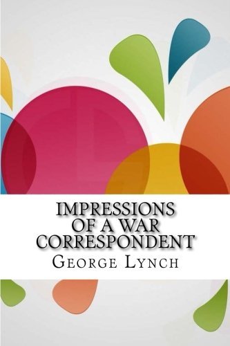 جلد کتاب Impressions of a War Correspondent