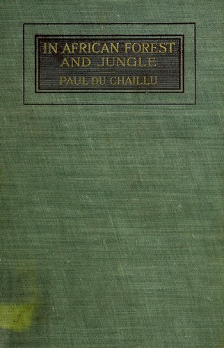 جلد کتاب In African Forest and Jungle