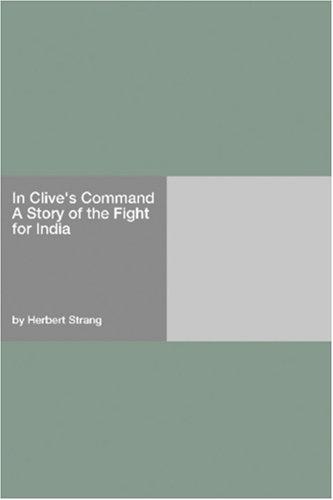جلد کتاب In Clive's Command