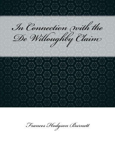 جلد کتاب In Connection with the De Willoughby Claim