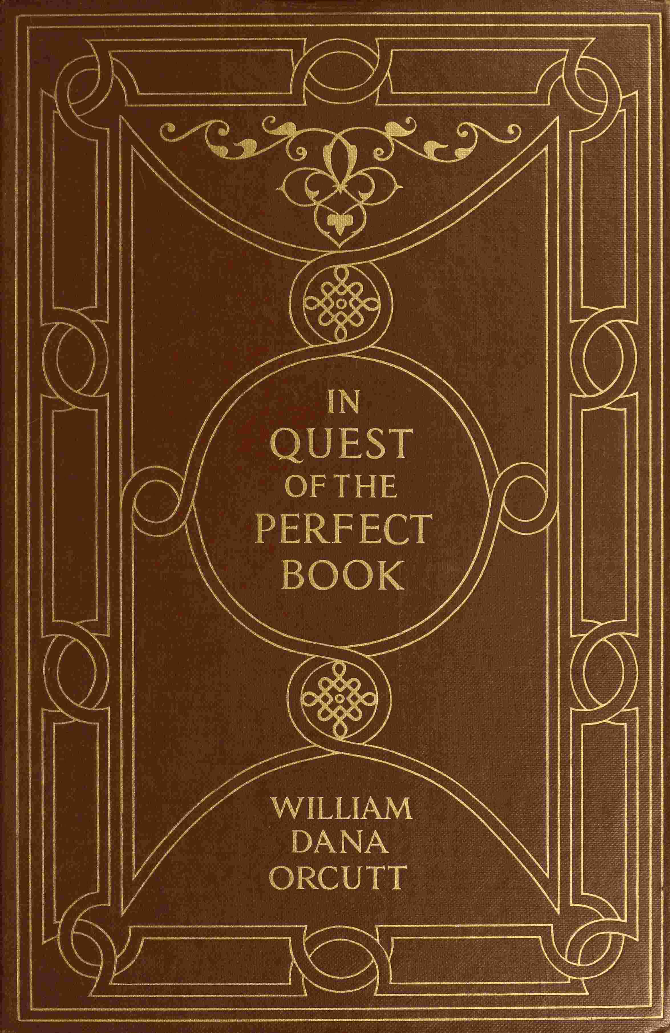جلد کتاب In Quest of the Perfect Book
