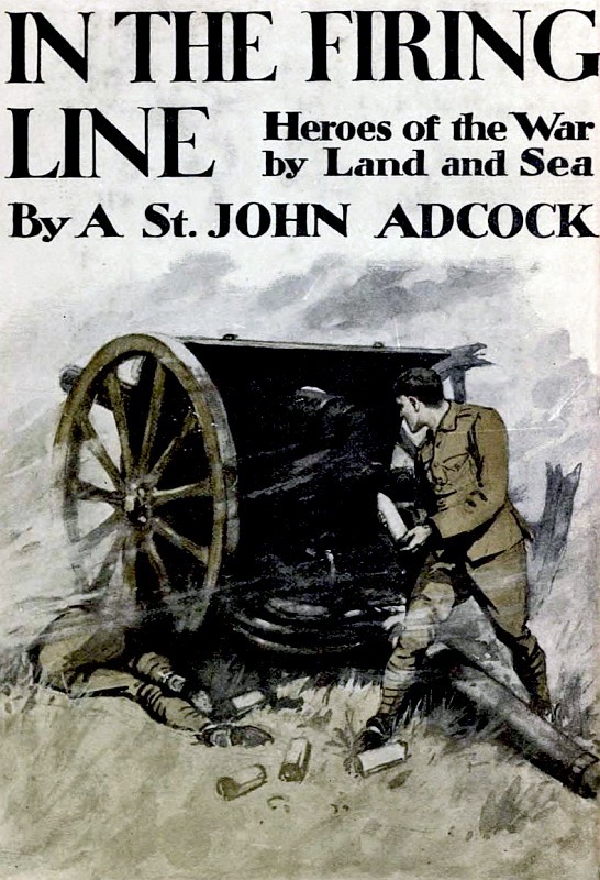 جلد کتاب In the Firing Line