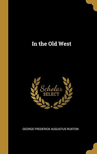 جلد کتاب In the Old West