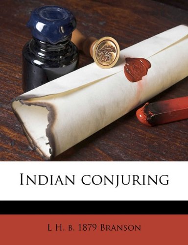جلد کتاب Indian Conjuring