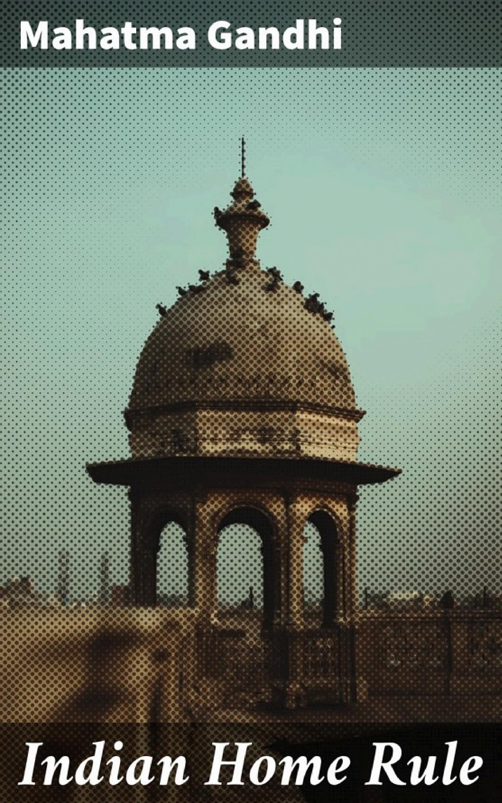 جلد کتاب Indian Home Rule
