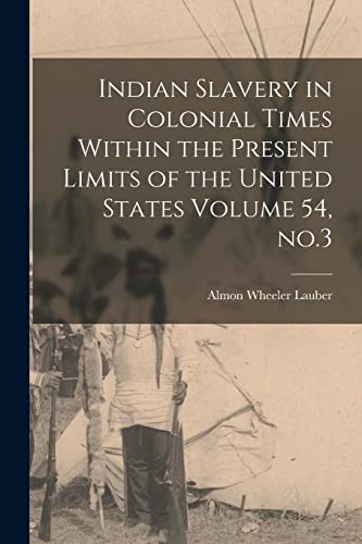 جلد کتاب Indian Slavery in Colonial Times