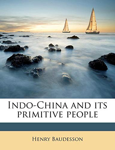 جلد کتاب Indo-China and its Primitive People