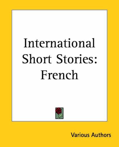 جلد کتاب International Short Stories: French