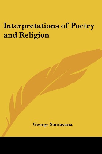 جلد کتاب Interpretations of Poetry and Religion