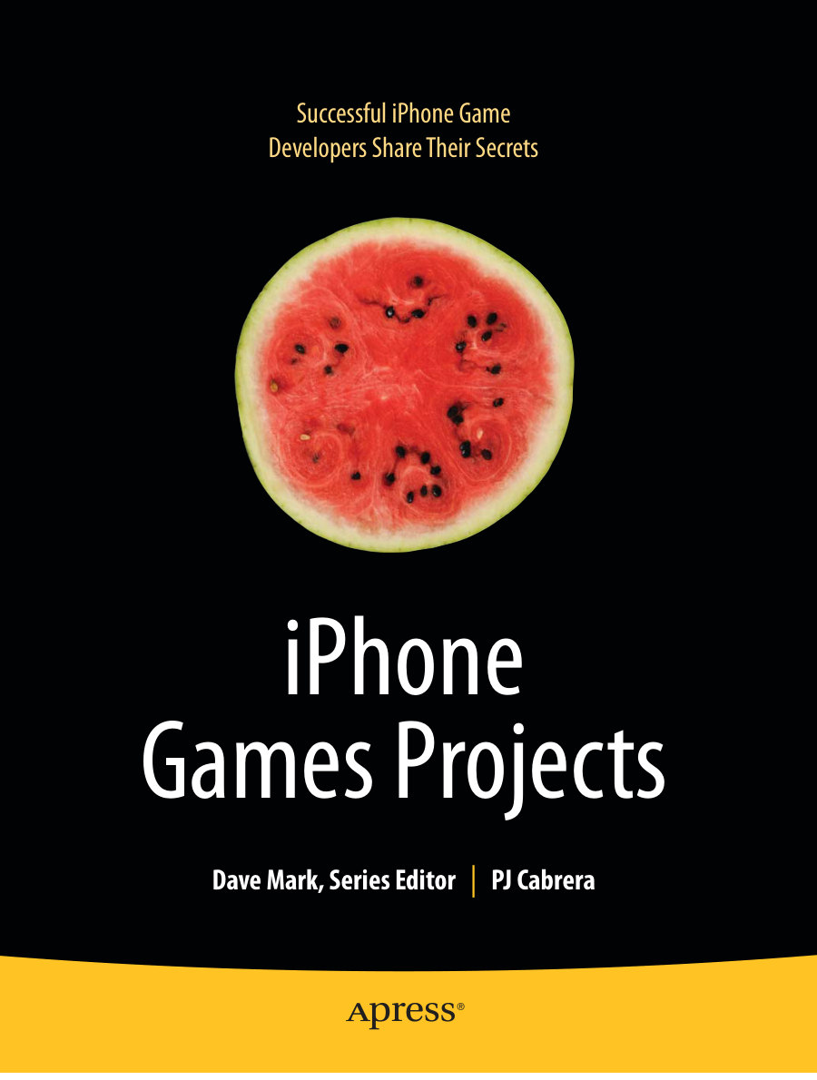 جلد کتاب iPhone Games Projects