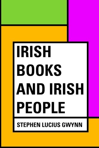 جلد کتاب Irish Books and Irish People