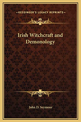 جلد کتاب Irish Witchcraft and Demonology