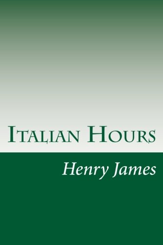 جلد کتاب Italian Hours