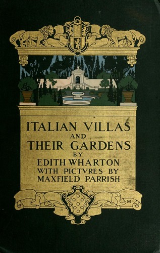 جلد کتاب Italian Villas and Their Gardens