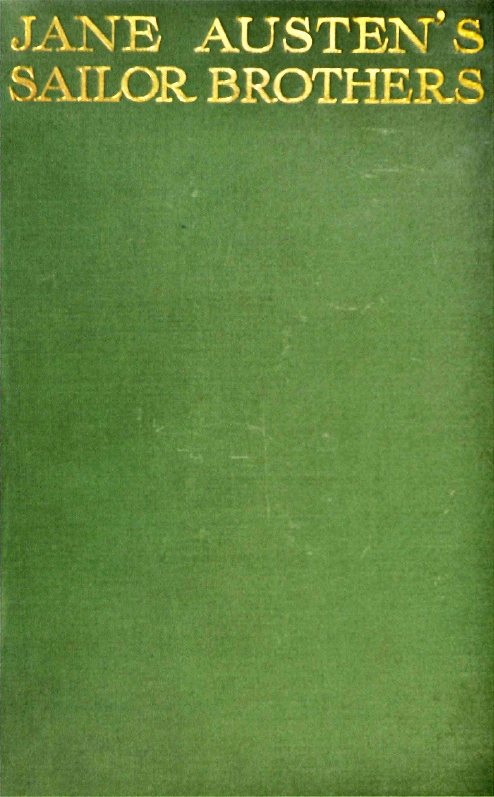 جلد کتاب Jane Austen's Sailor Brothers