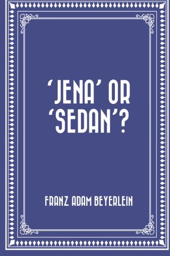 جلد کتاب 'Jena' or 'Sedan'?