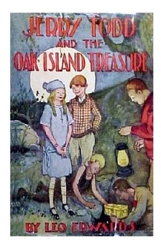 جلد کتاب Jerry Todd and the Oak Island Treasure