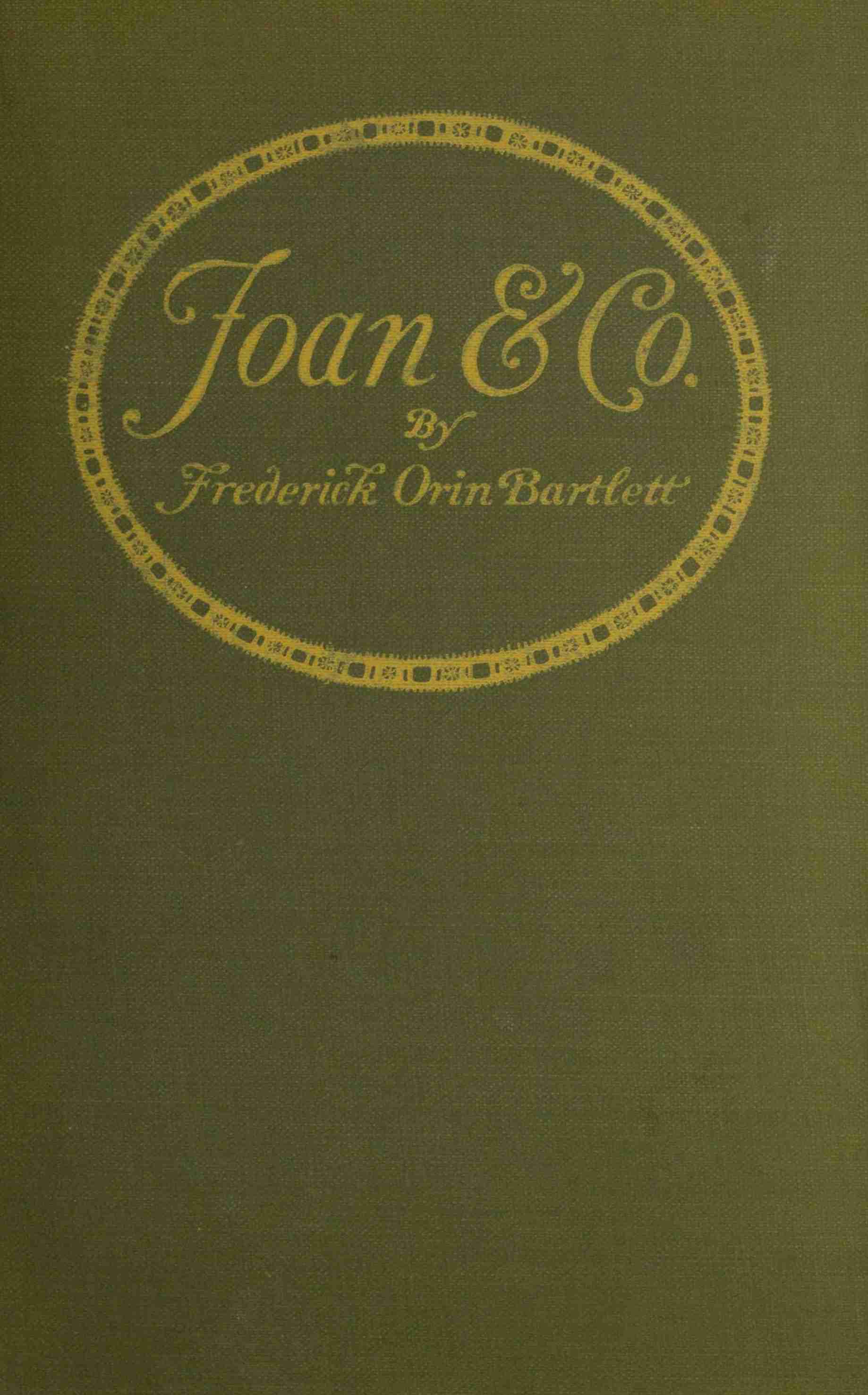 جلد کتاب Joan and Co.