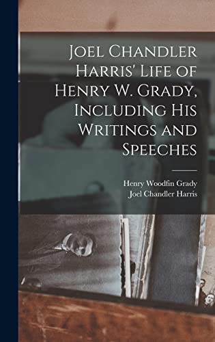 جلد کتاب Joel Chandler Harris' Life of Henry W. Grady