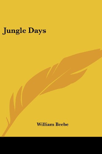 جلد کتاب Jungle Days