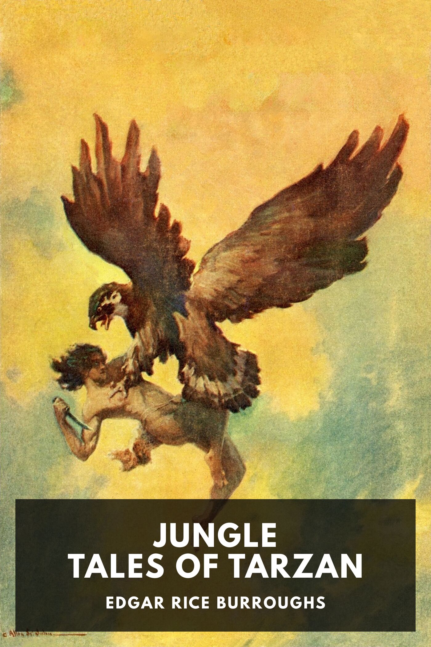 جلد کتاب Jungle Tales of Tarzan