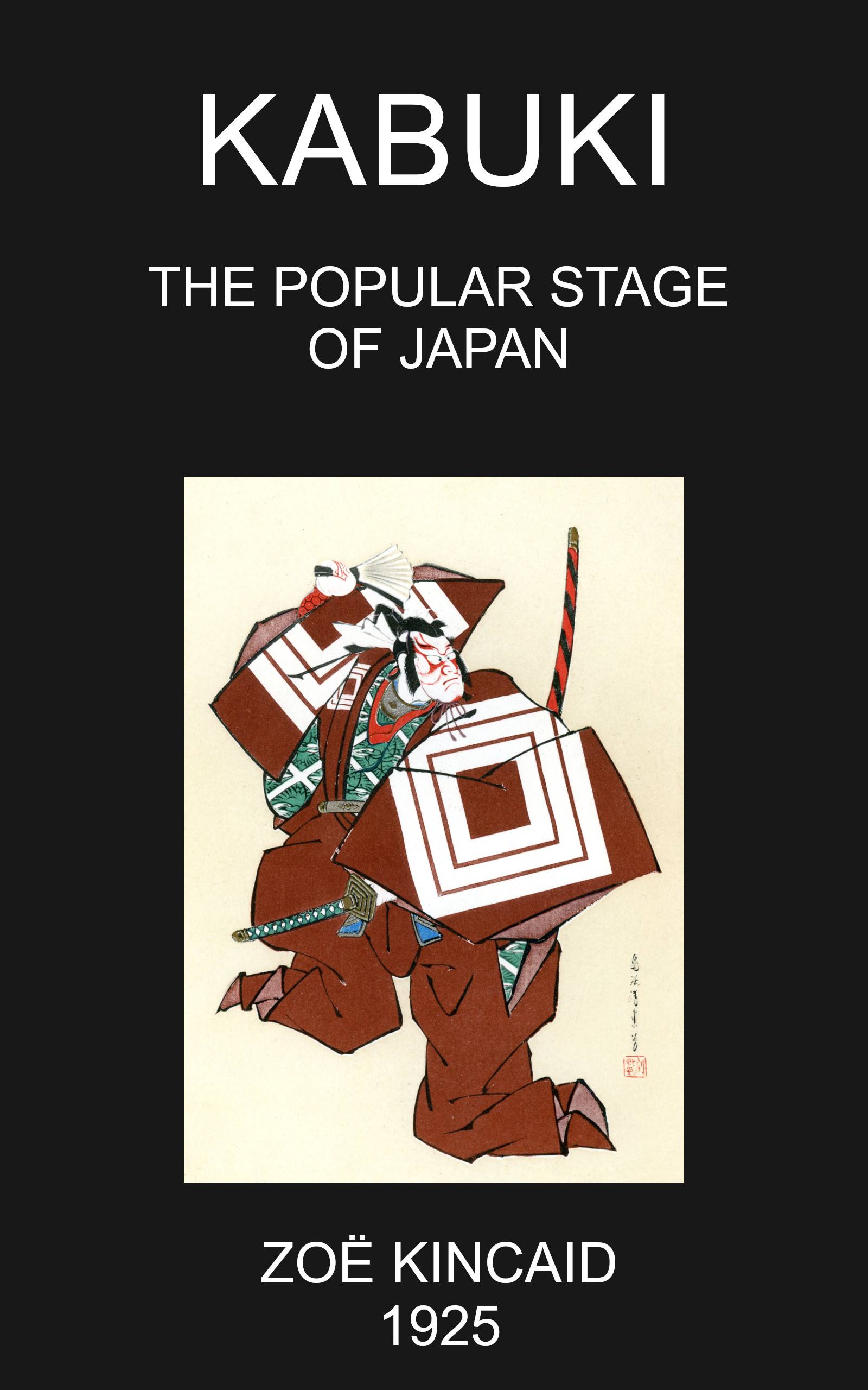 جلد کتاب Kabuki: The Popular Stage of Japan