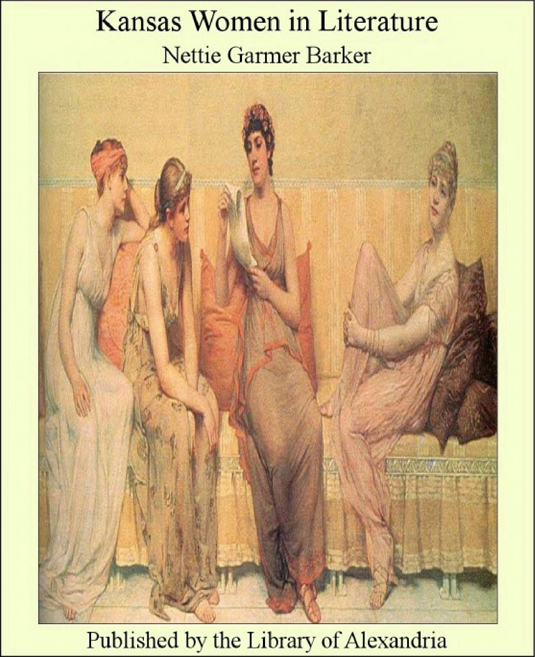 جلد کتاب Kansas Women in Literature