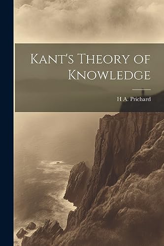 جلد کتاب Kant's Theory of Knowledge
