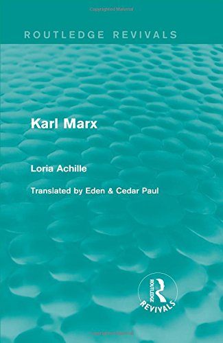 جلد کتاب Karl Marx