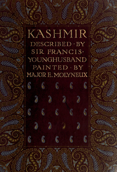جلد کتاب Kashmir