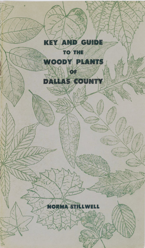 جلد کتاب Key and Guide to Native Trees, Shrubs, and Woody Vines of Dallas County