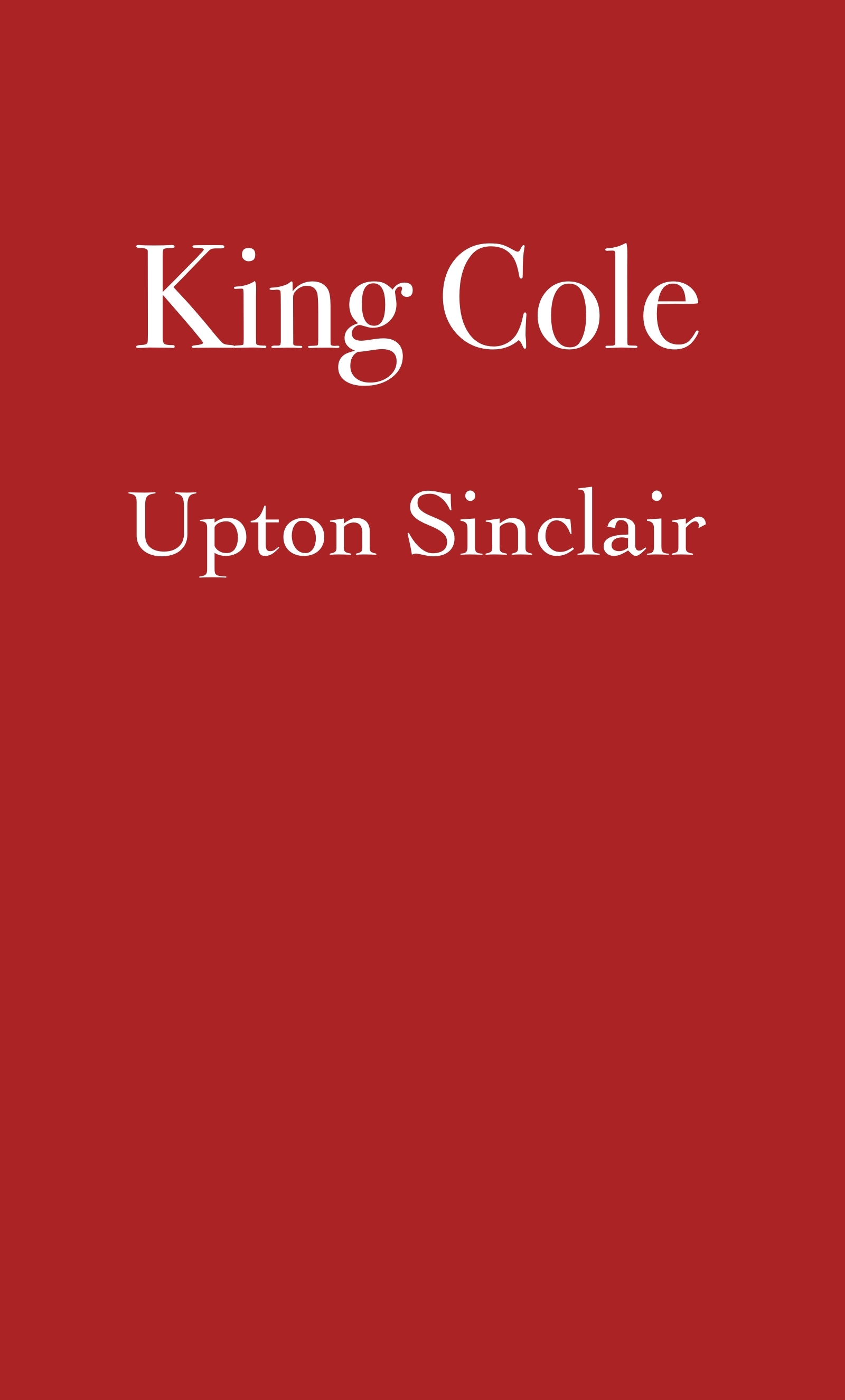 جلد کتاب King Coal