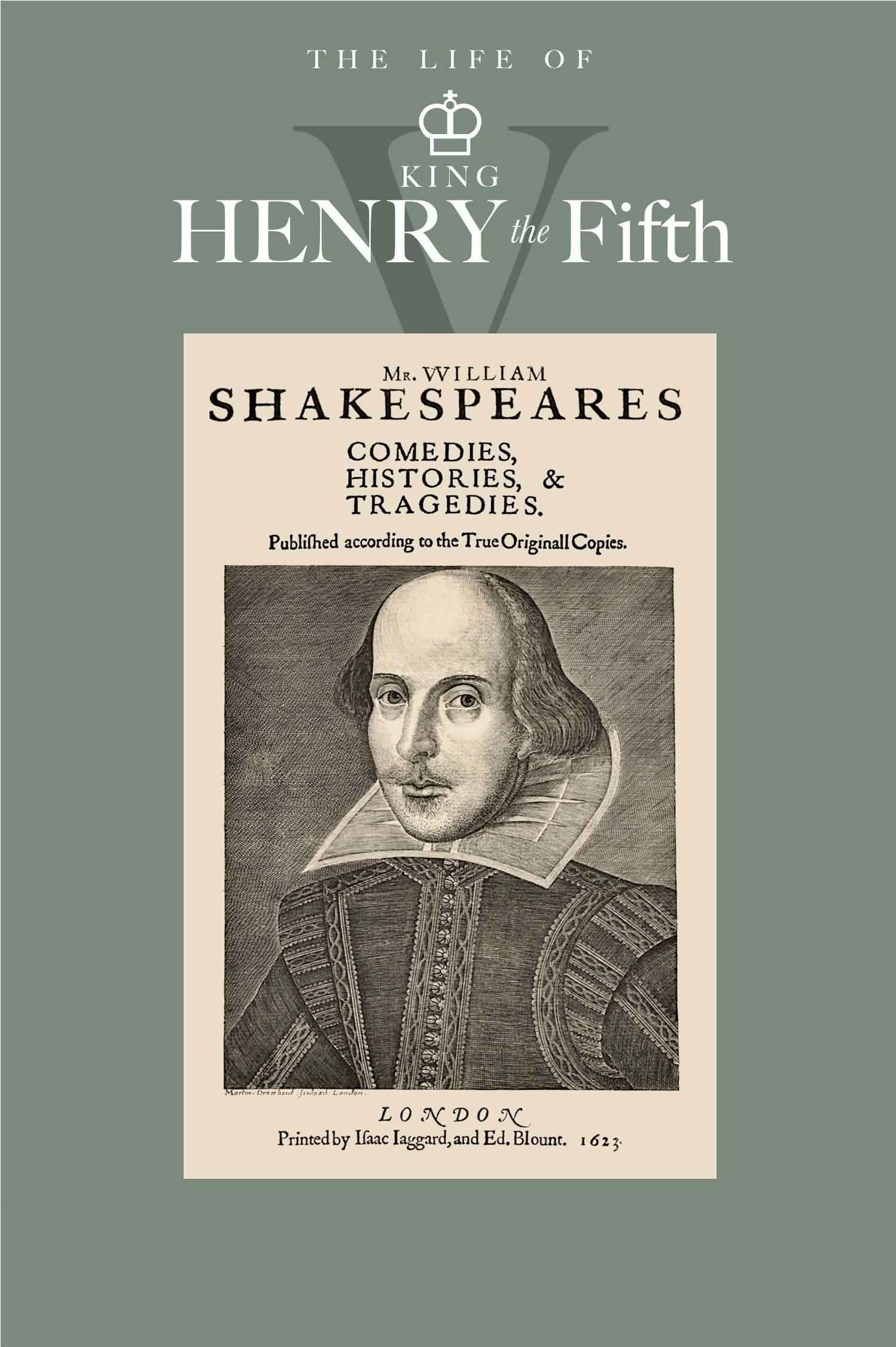 جلد کتاب King Henry V