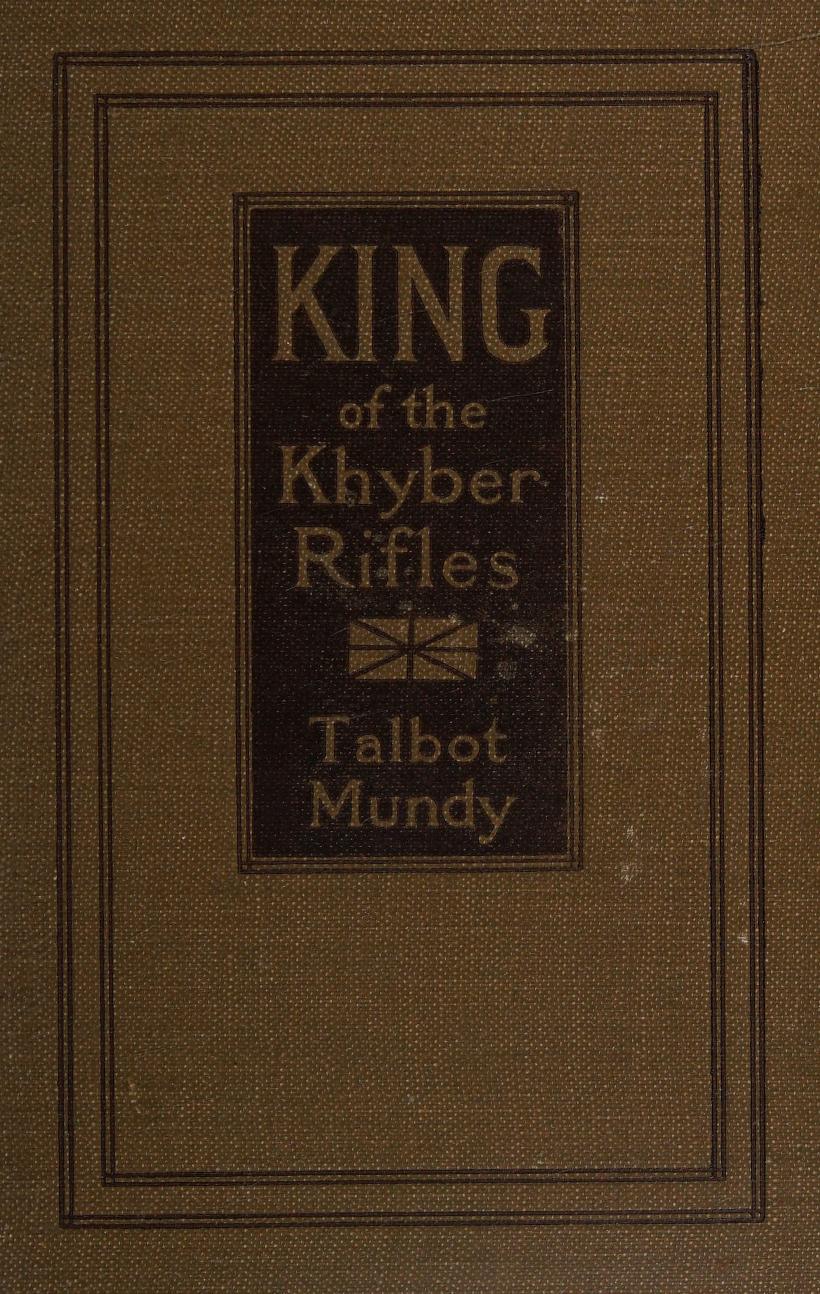 جلد کتاب King—of the Khyber Rifles