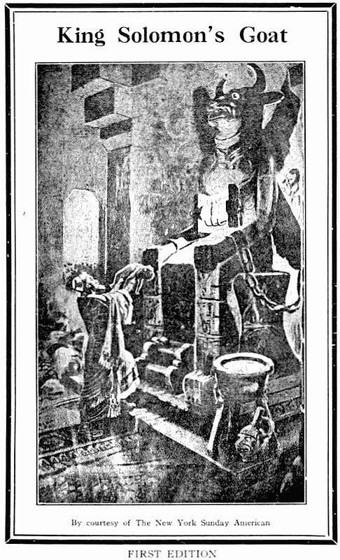 جلد کتاب King Solomon's Goat