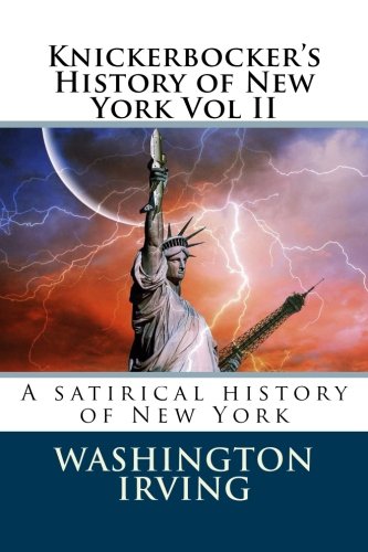 جلد کتاب Knickerbocker's History of New York