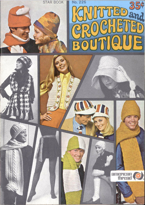جلد کتاب Knitted and Crocheted Boutique