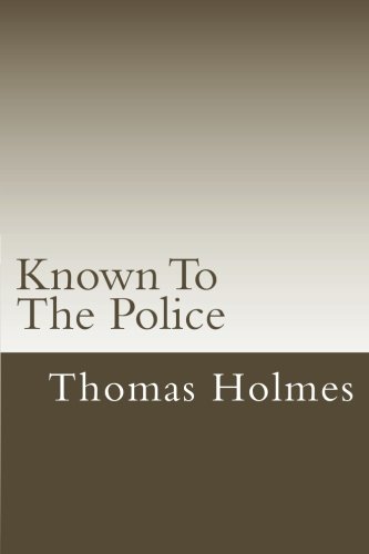 جلد کتاب Known to the Police