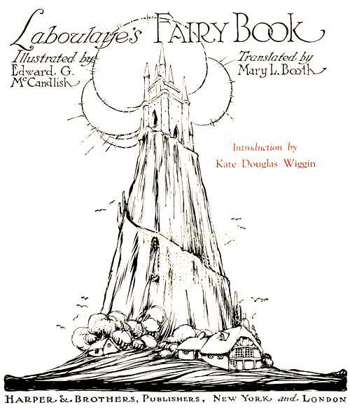 جلد کتاب Laboulaye's Fairy Book