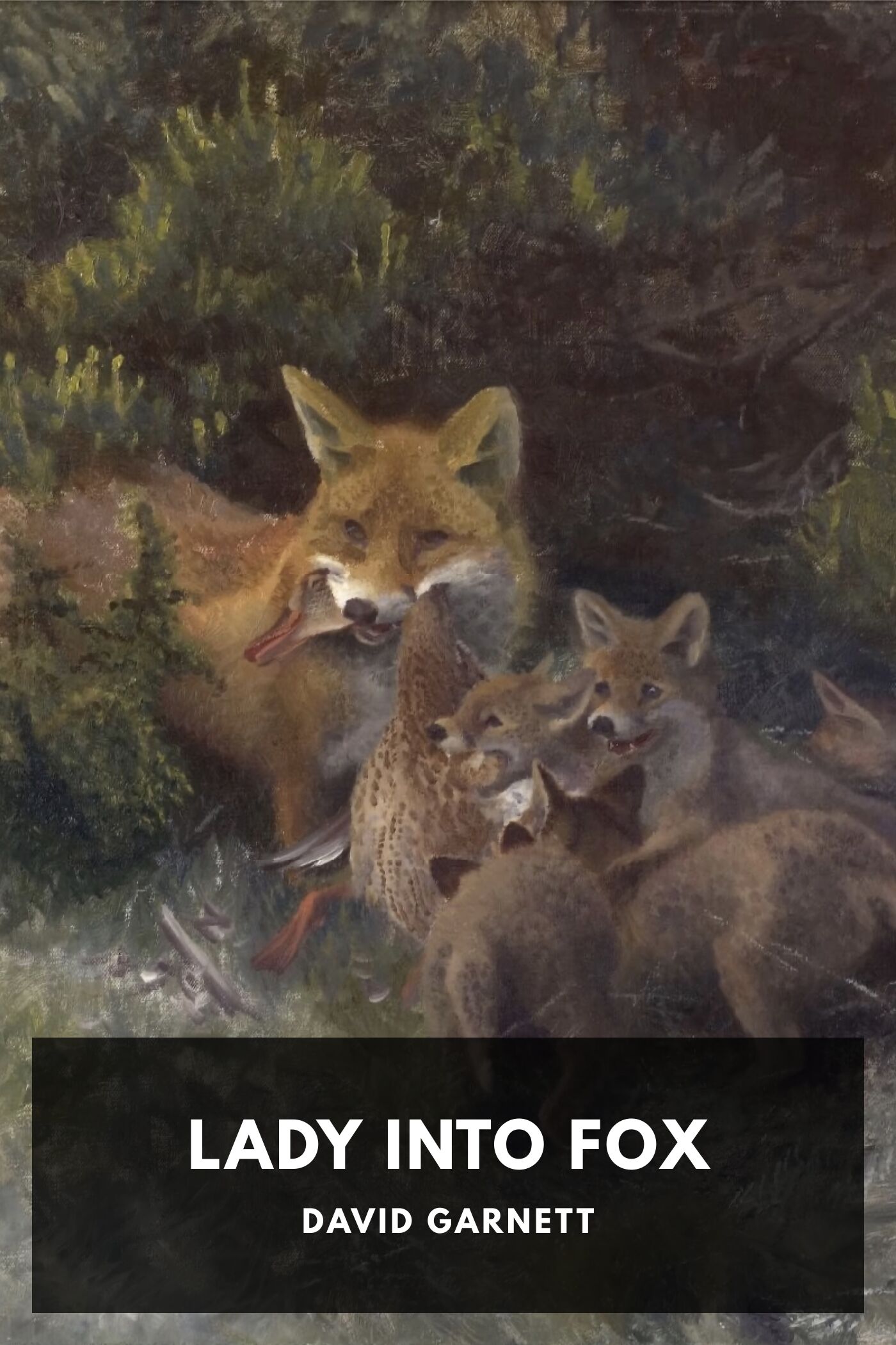 جلد کتاب Lady into Fox