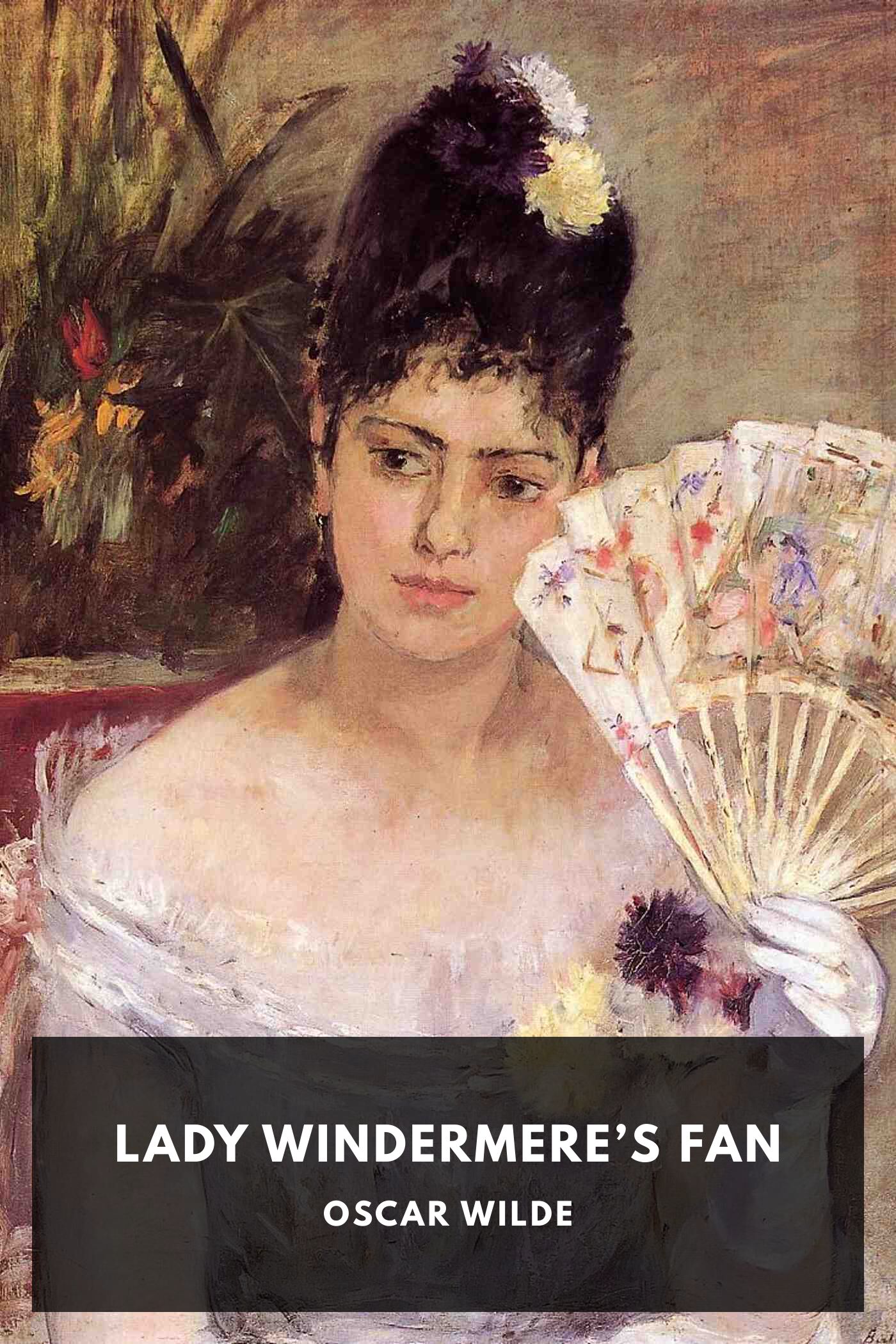 جلد کتاب Lady Windermere's Fan