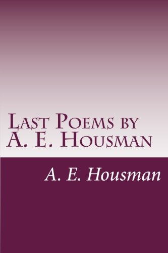 جلد کتاب Last Poems
