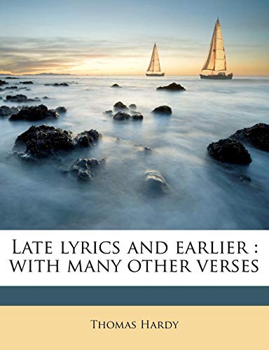 جلد کتاب Late Lyrics and Earlier