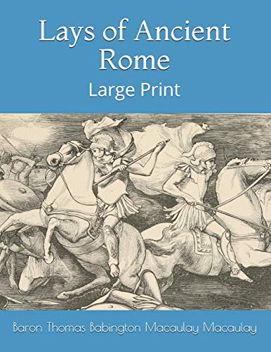جلد کتاب Lays of Ancient Rome