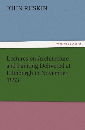 جلد کتاب Lectures on Architecture and Painting