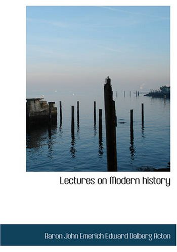 جلد کتاب Lectures on Modern History