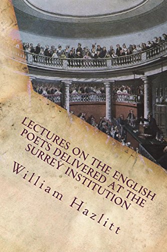 جلد کتاب Lectures on the English Poets