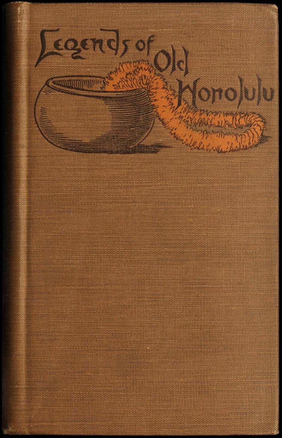 جلد کتاب Legends of Old Honolulu